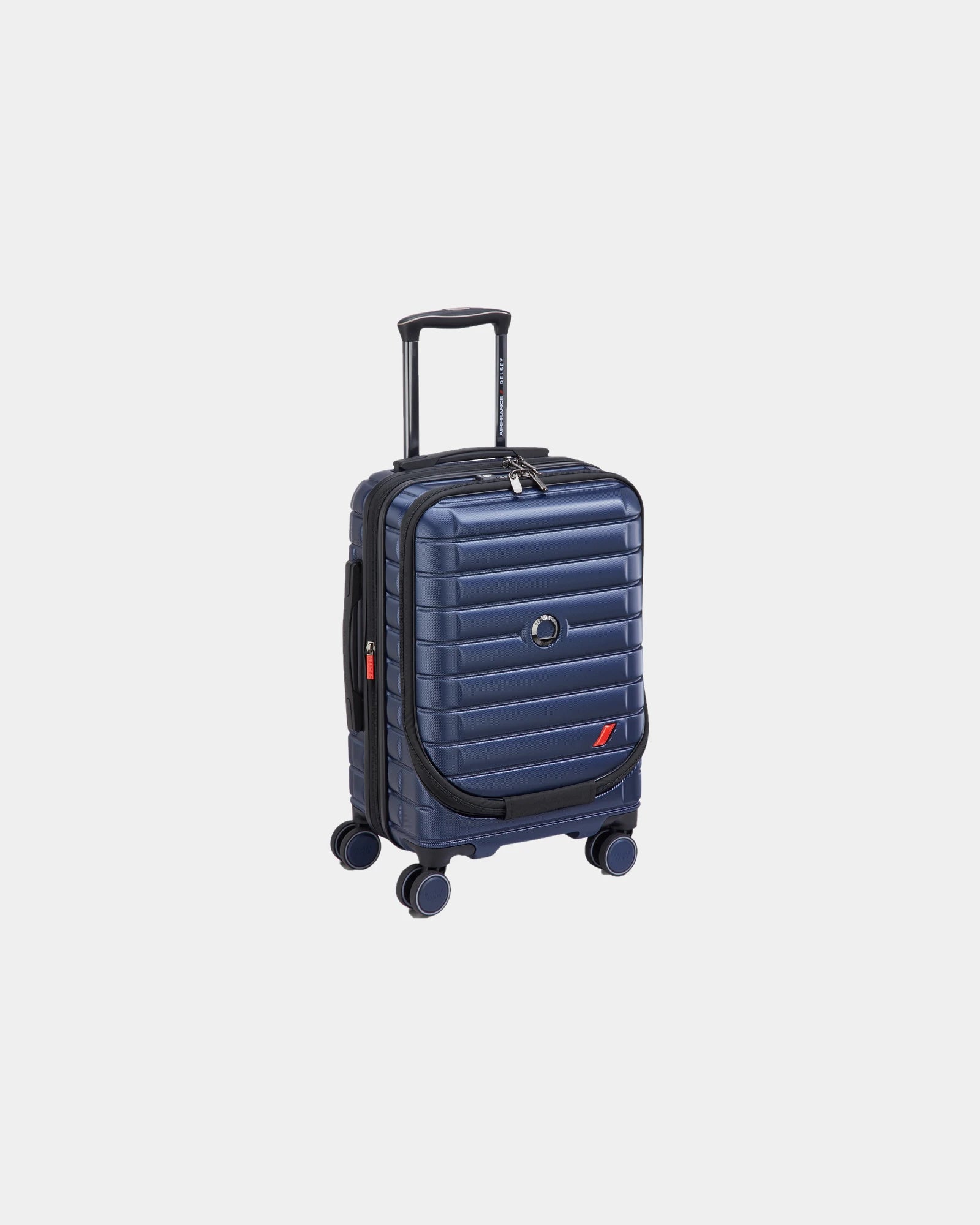 Trolley policarbonato 55 cm Shadow AF da personalizzare - Blu marino profondo