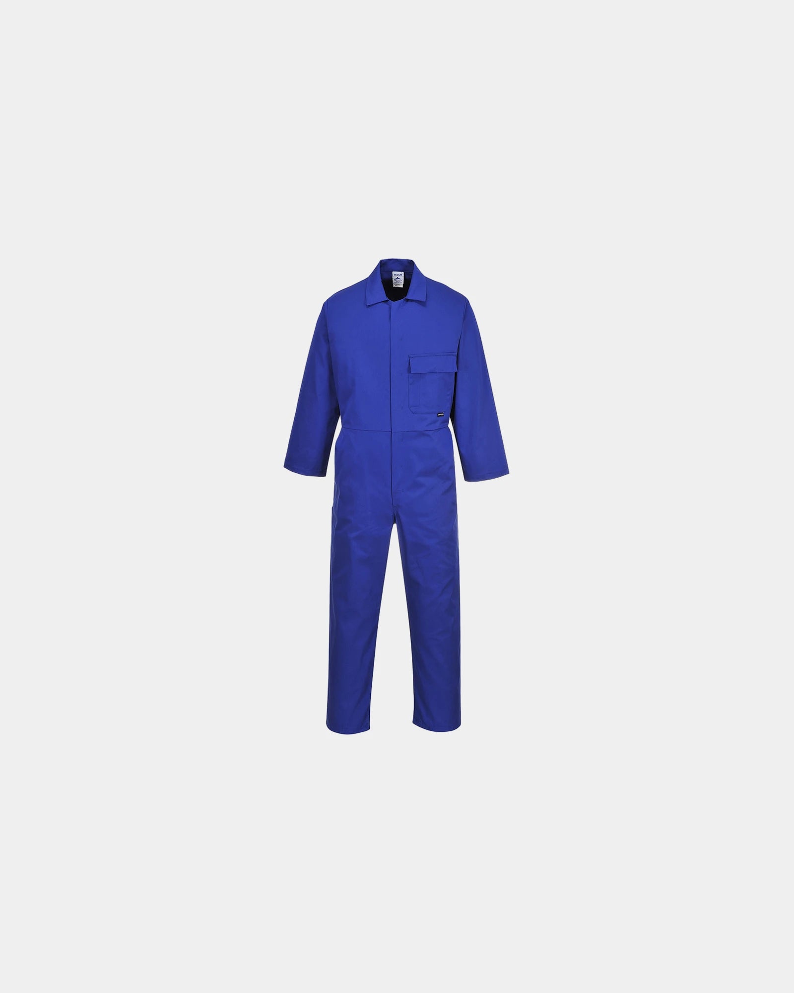 Tuta da lavoro poliestere-cotone 245g/m² da personalizzare - Blu Scuro