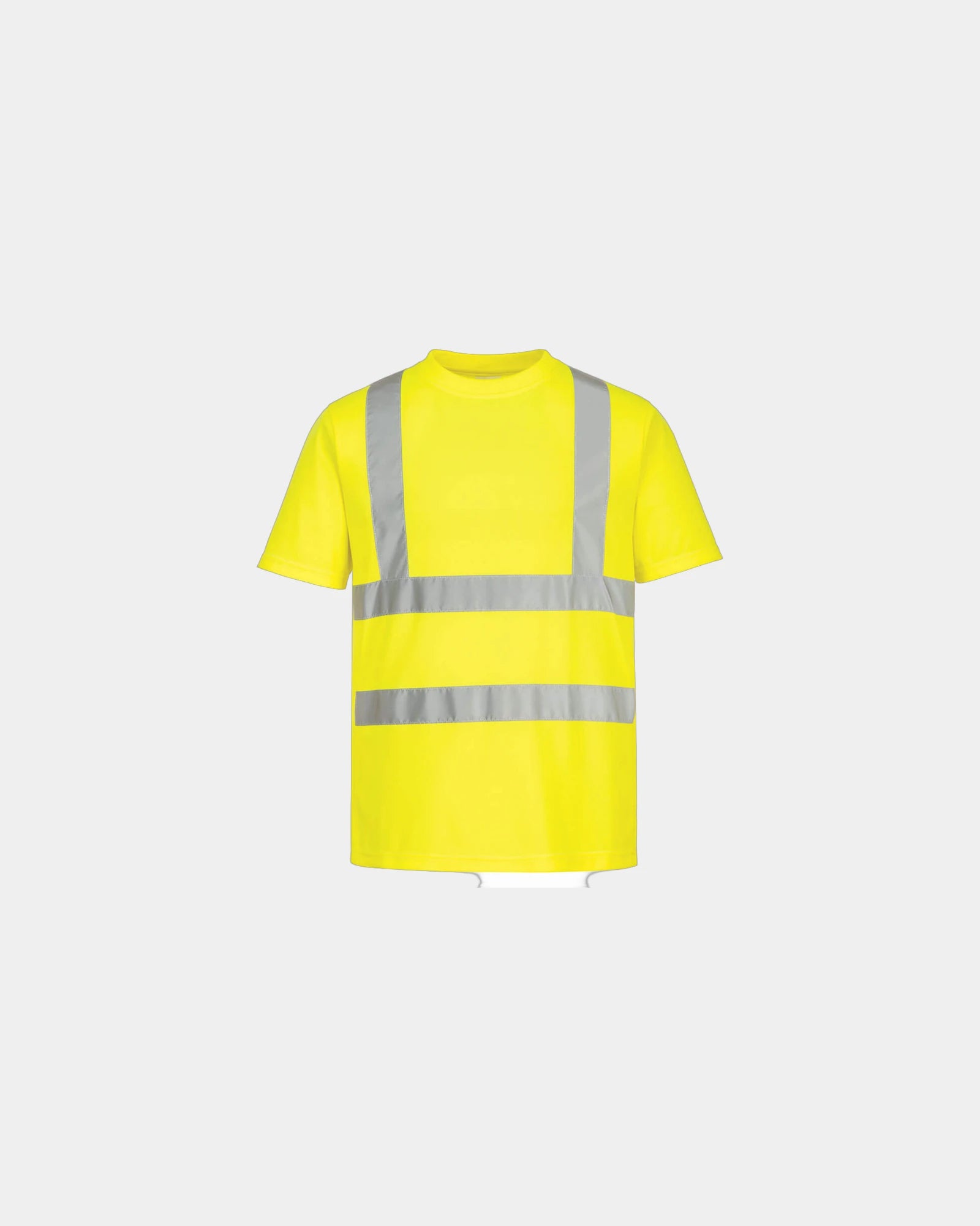 T-shirt alta visibilità poliestere da personalizzare - Giallo