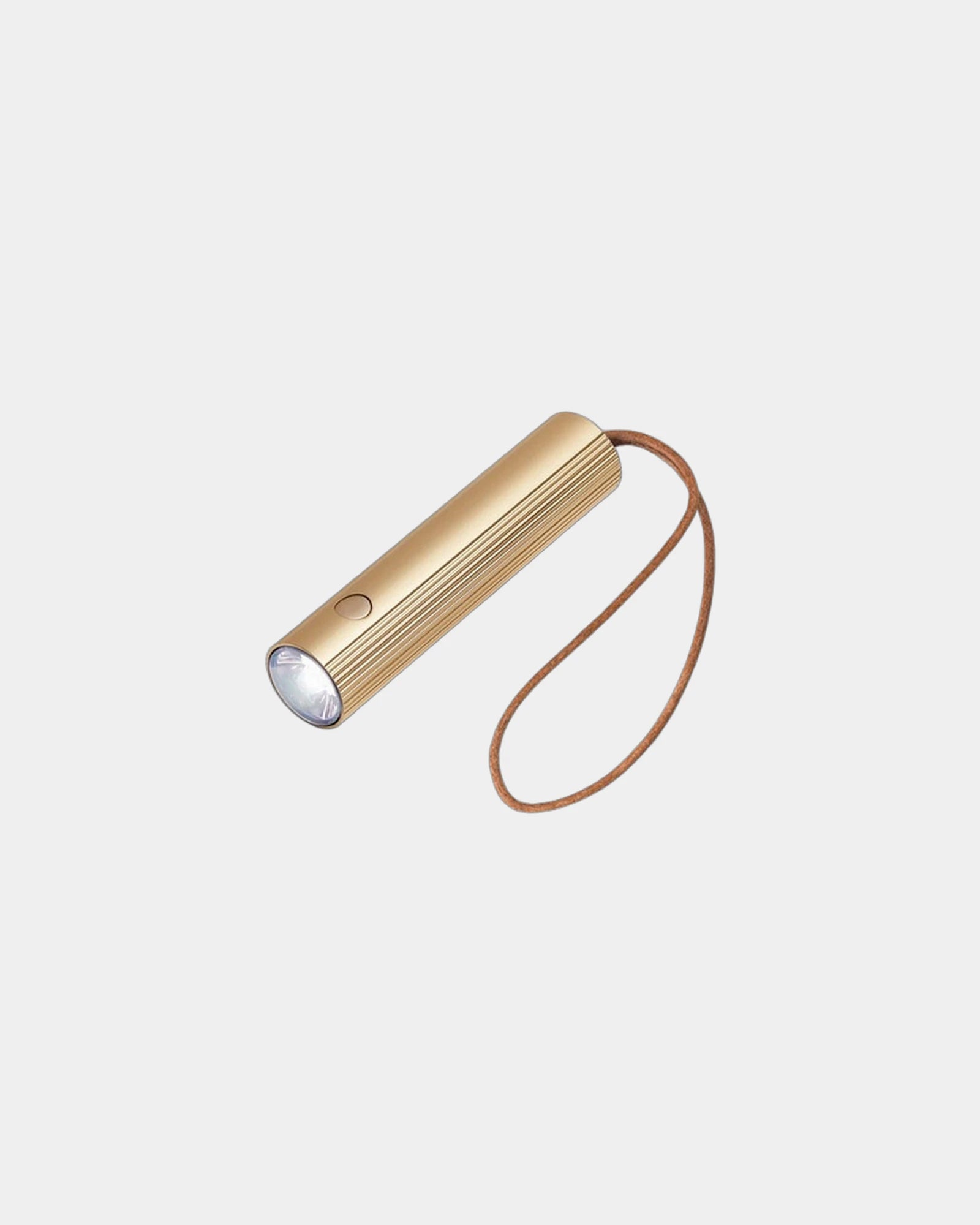 Lampada LED Lexon Fine Bag Light 2 da personalizzare - Oro chiaro
