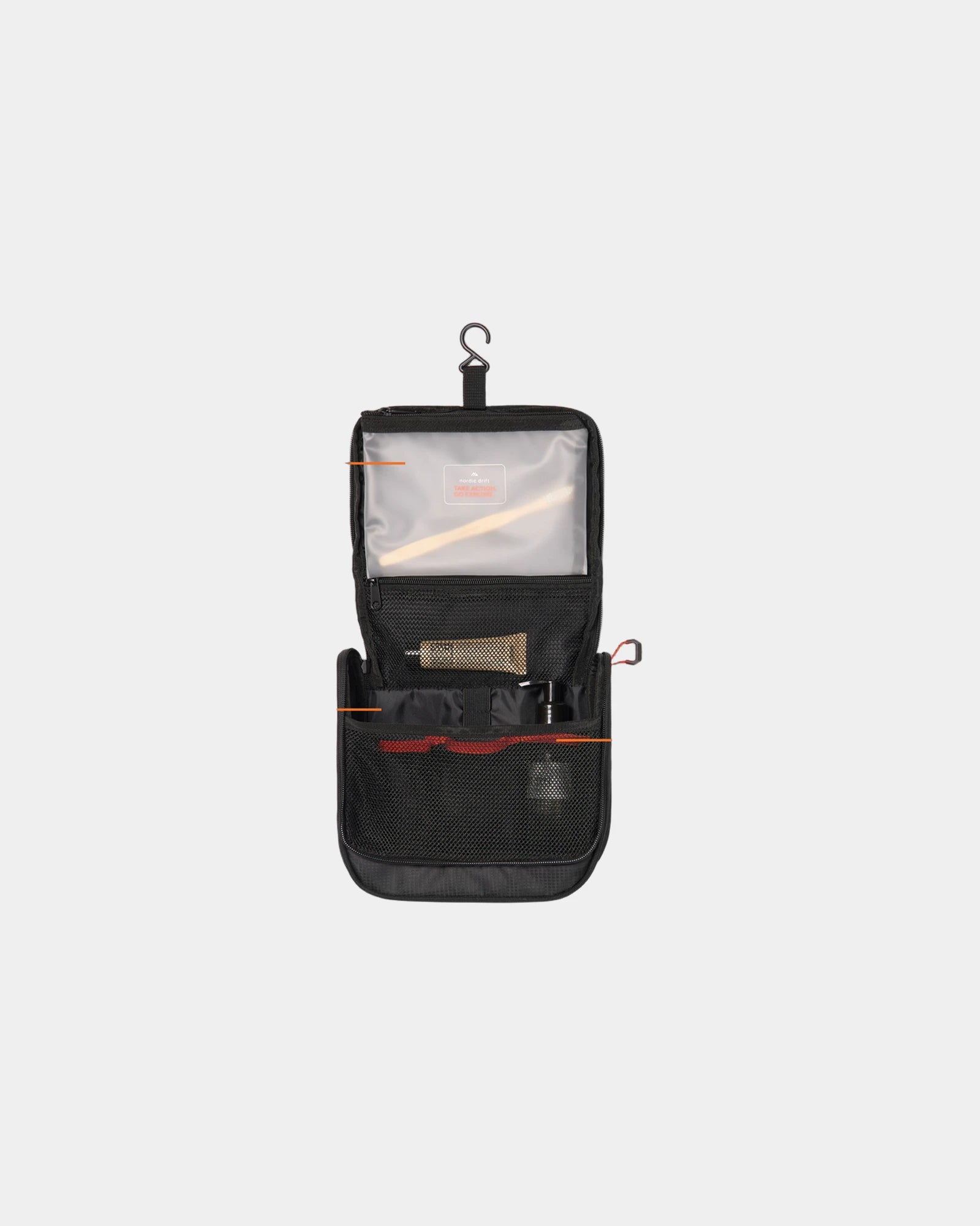 Pochette da toilette RPET 3L Nordic Drift da personalizzare - 1