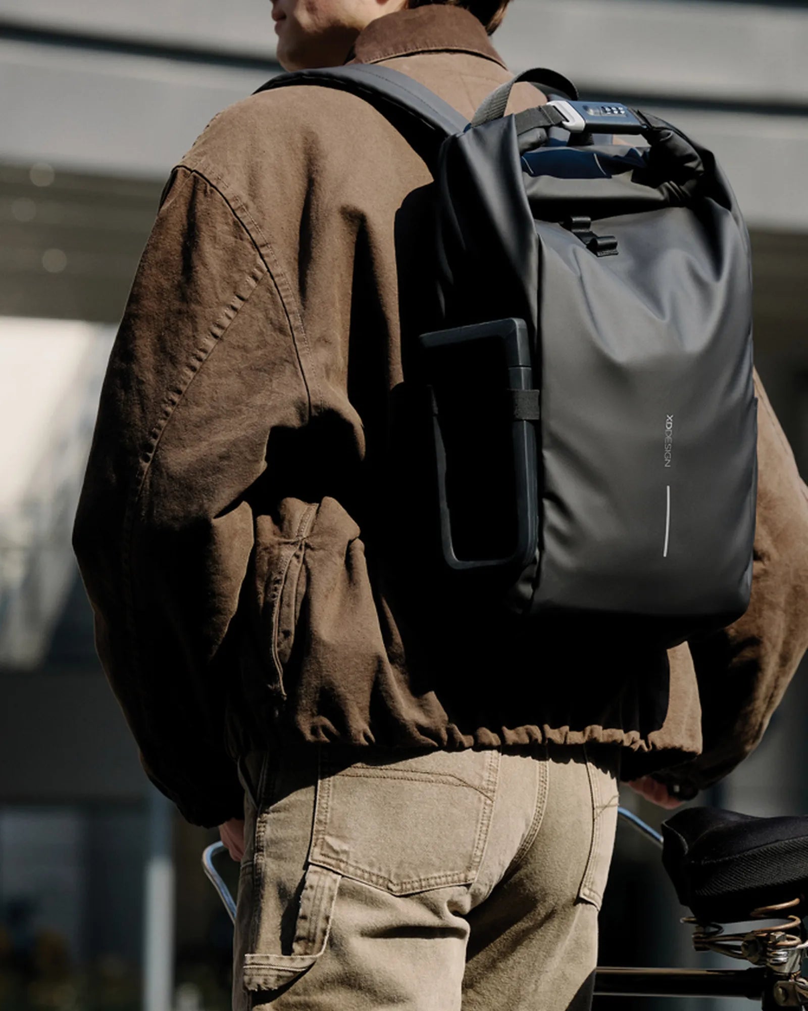 Zaino porta bici impermeabile 24L da personalizzare - 8