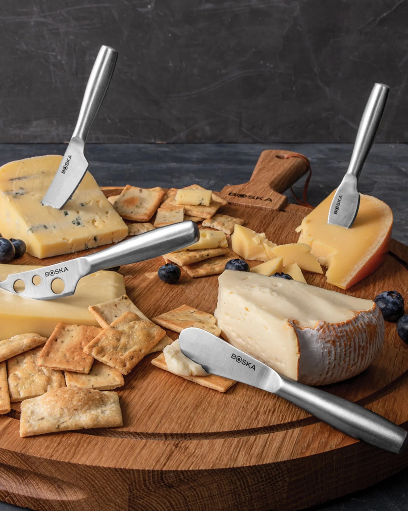 Set coltelli formaggio acciaio Copenhagen da personalizzare - 7