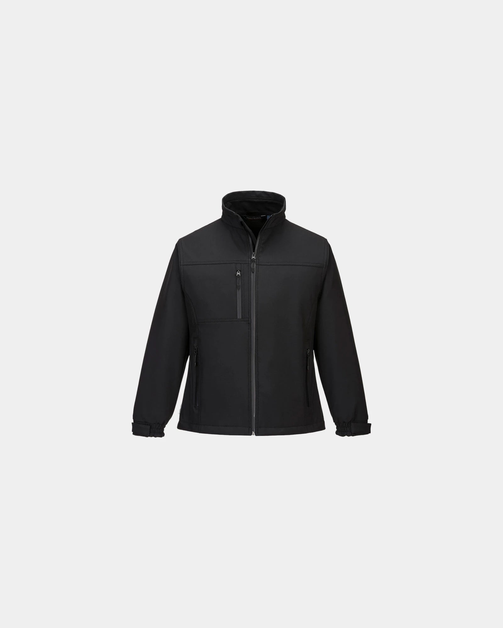 Softshell donna antivento cordoncino da personalizzare - Nero-Blu Cielo