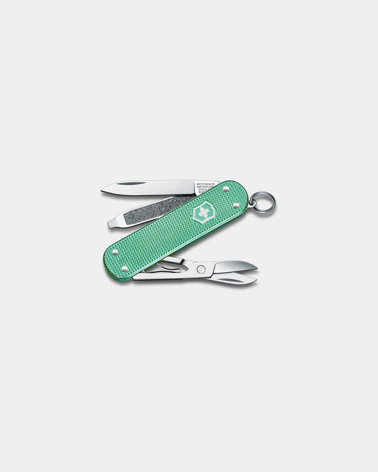 Coltellino svizzero Classic SD Alox da personalizzare - Menta