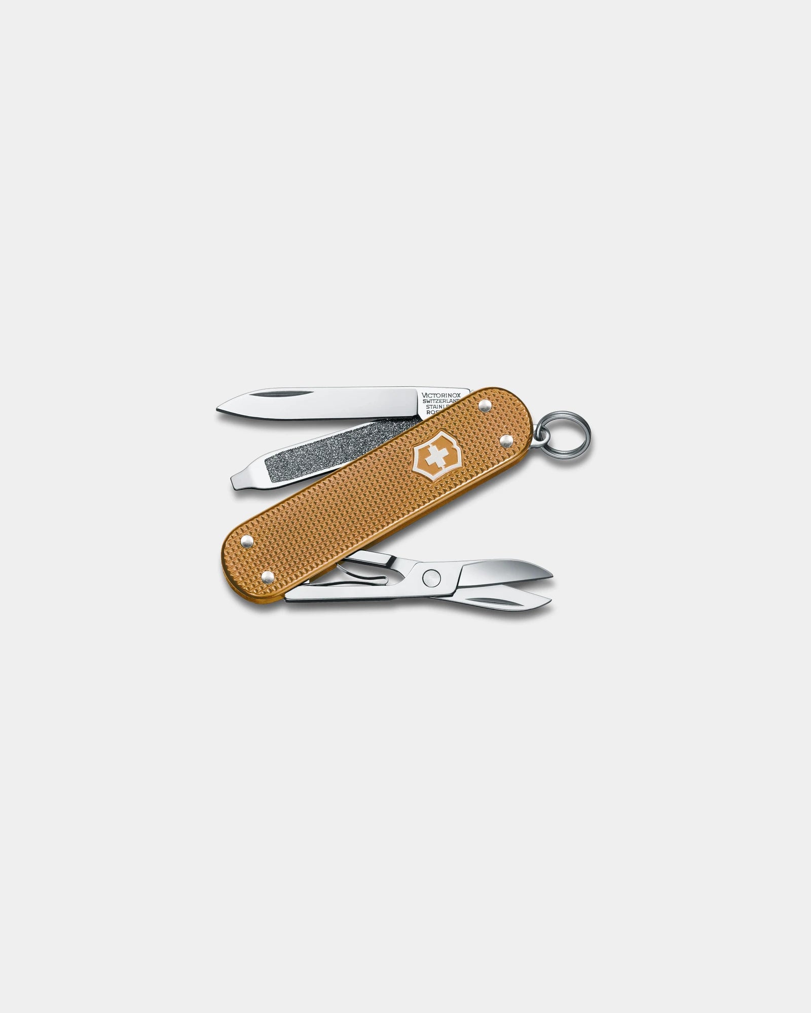 Coltellino svizzero Classic SD Alox da personalizzare - Sabbia Bagnata