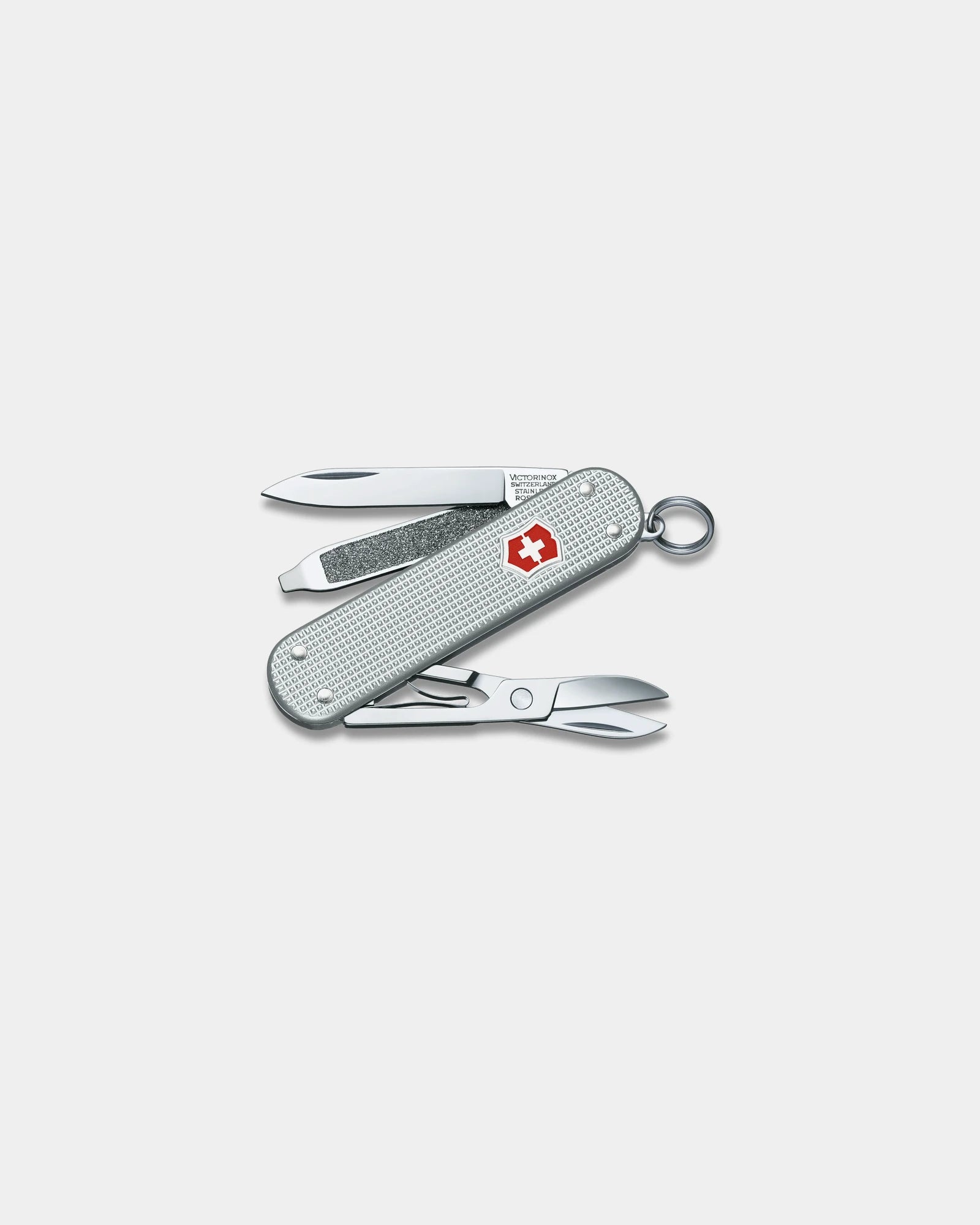 Coltellino svizzero Classic SD Alox da personalizzare - Argento