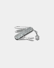 Coltellino svizzero Classic SD Brilliant Damast da personalizzare - Damasco