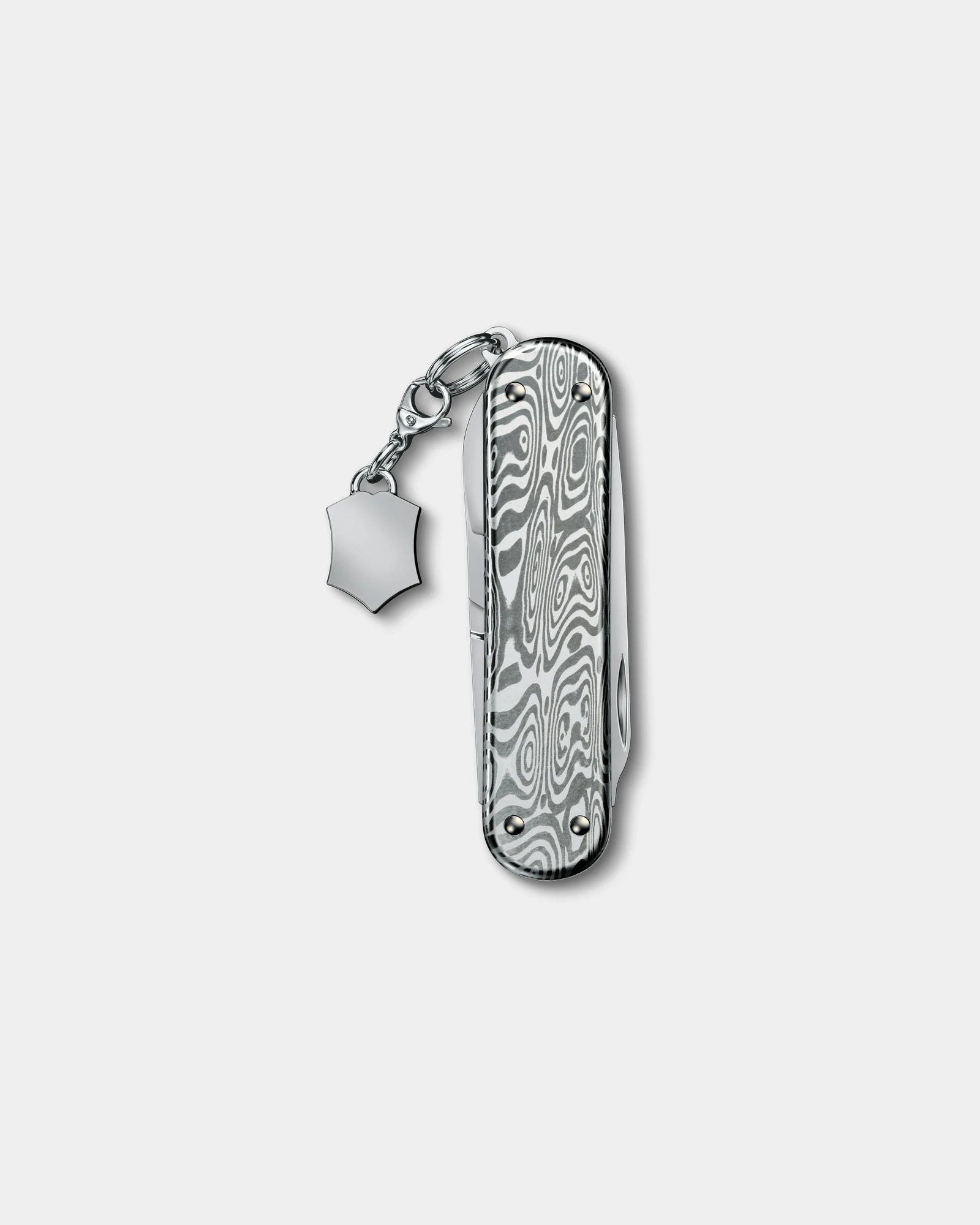 Coltellino svizzero Classic SD Brilliant Damast da personalizzare - 1