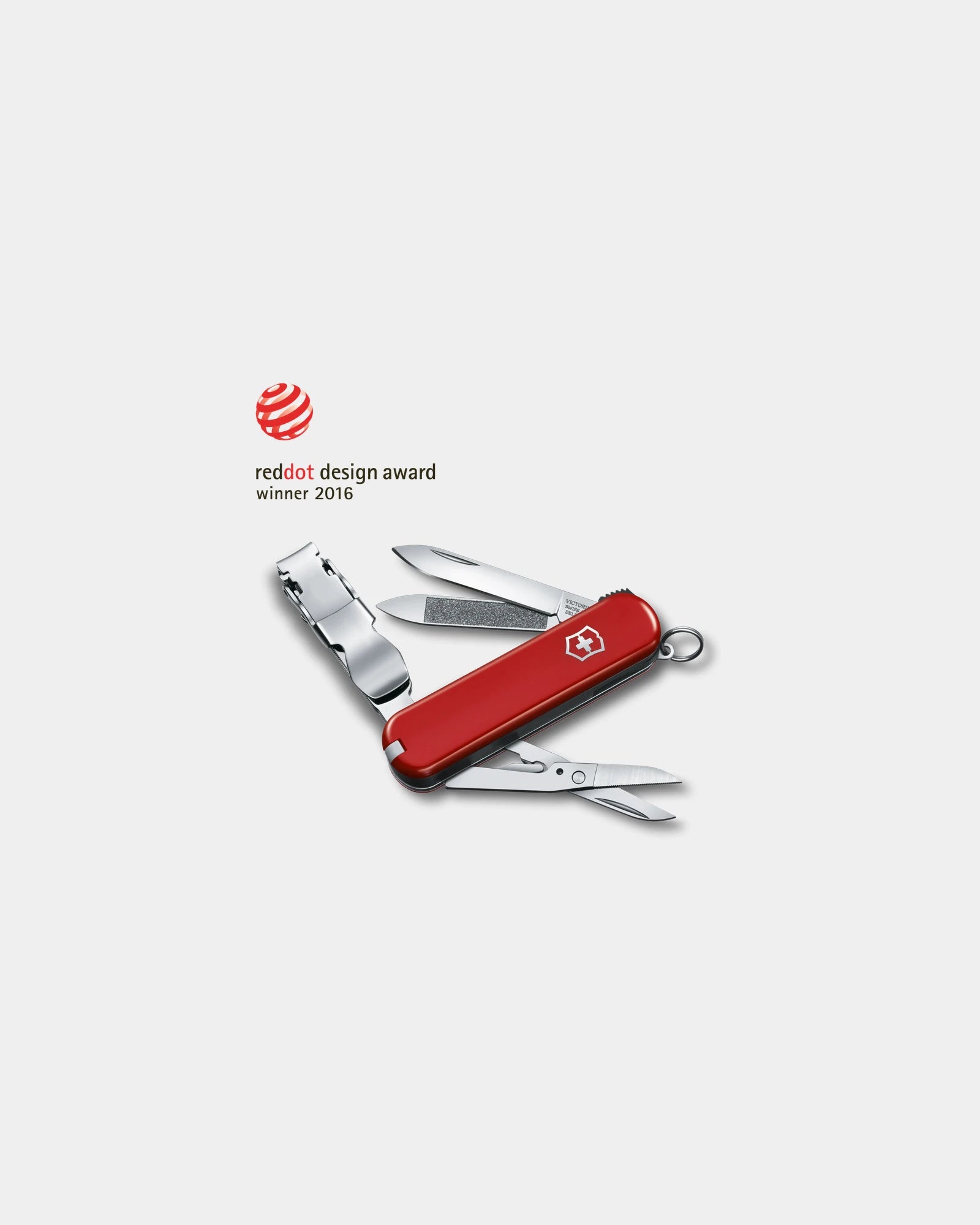Coltellino Victorinox Nail Clip 580 da personalizzare - Rosso