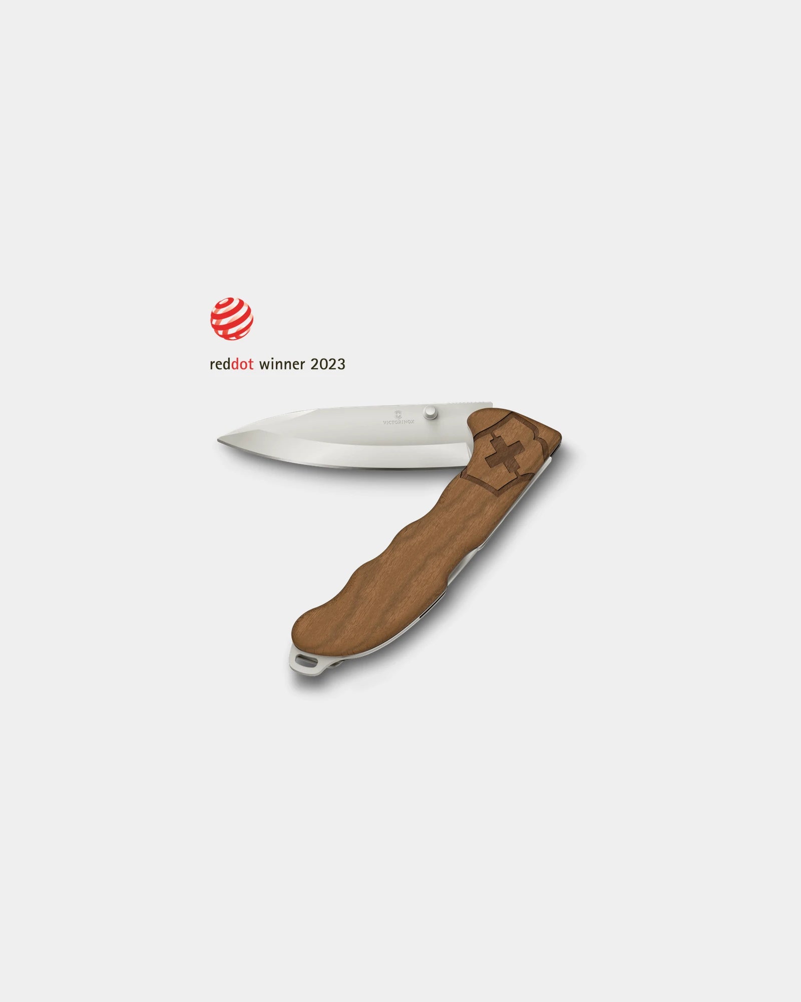 Coltello pieghevole legno noce Evoke da personalizzare - Legno di noce