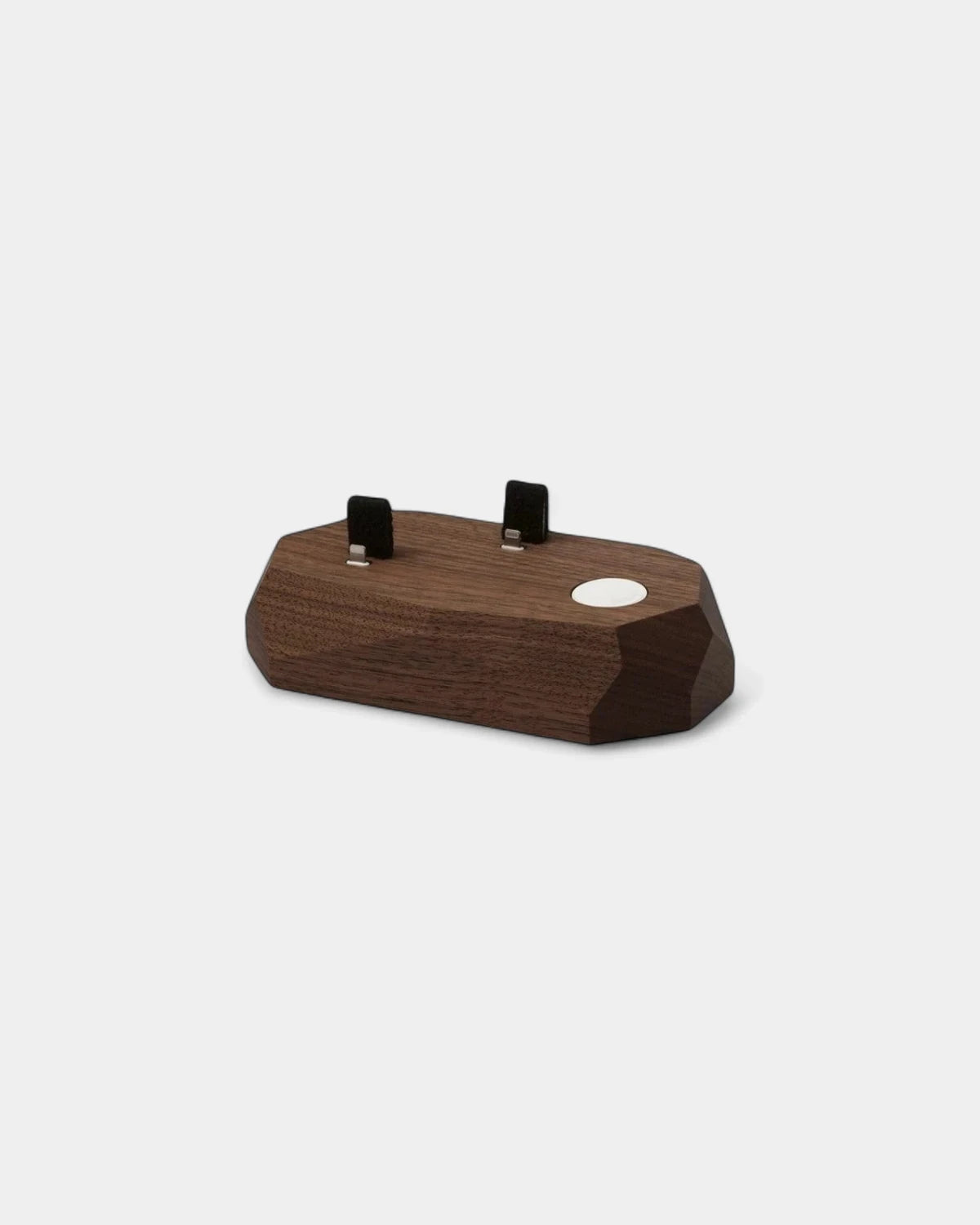 Caricabatterie a induzione in legno 3 in 1 da personalizzare - 8