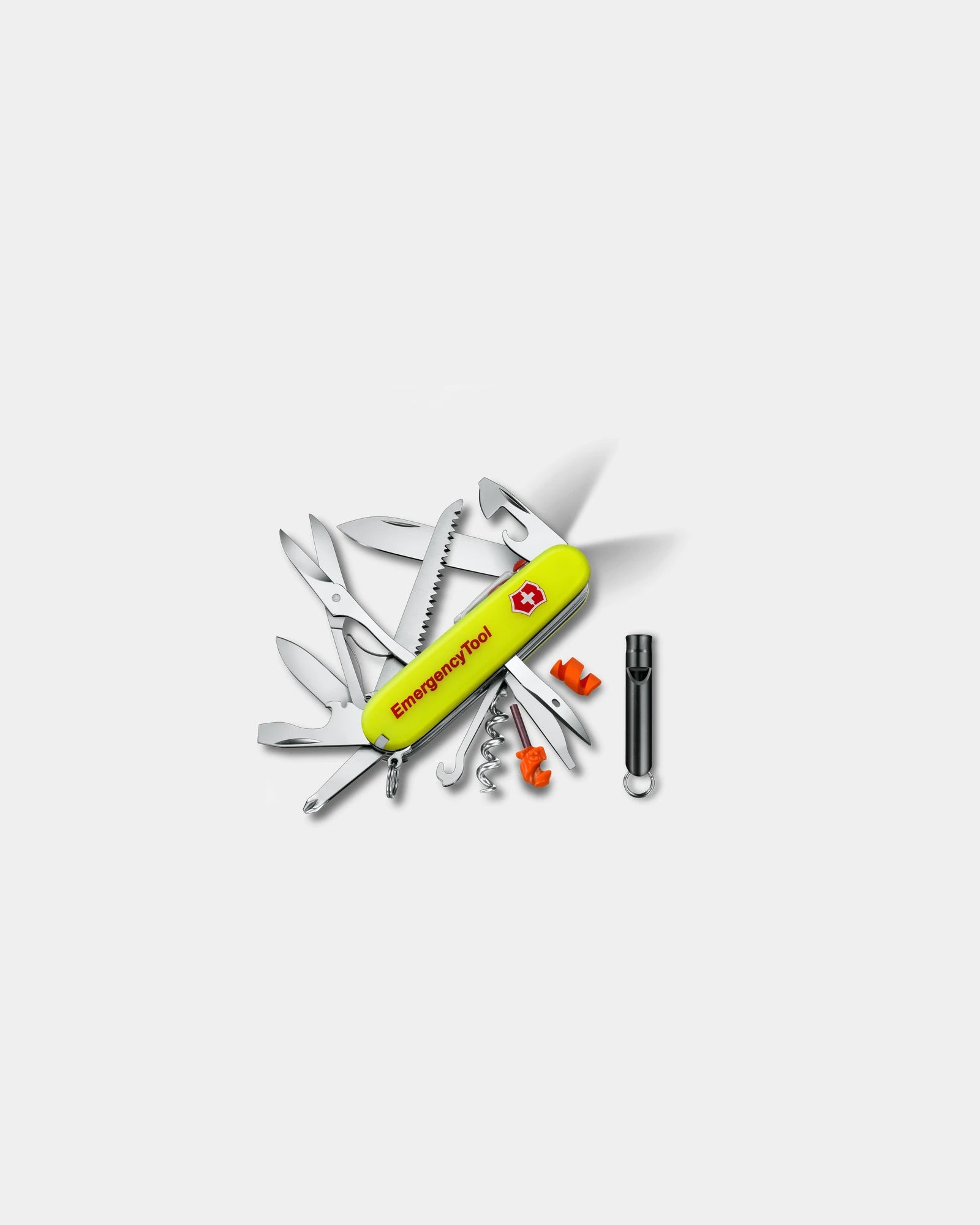 Coltellino multiuso Huntsman Lite da personalizzare - Giallo fluorescente