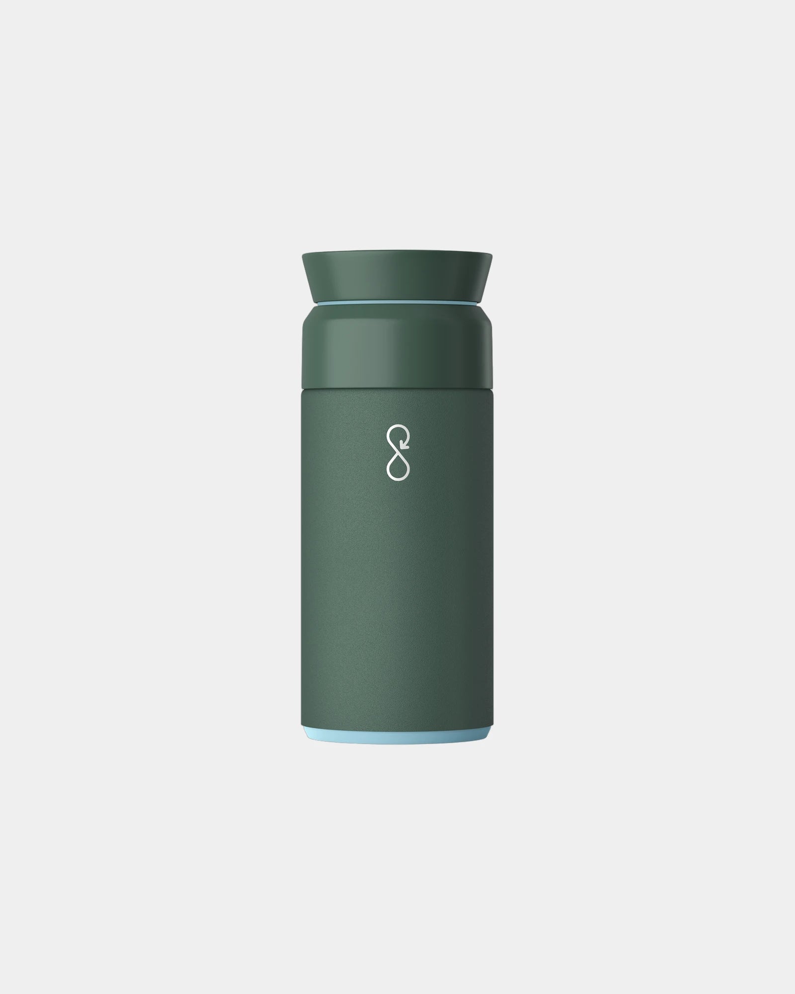 Borraccia termica riciclata 350ml da personalizzare - Verde foresta