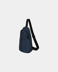 Borsa a tracolla in rPET riciclato da personalizzare - Blu Navy