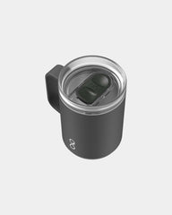 Mug termico acciaio riciclato 350ml da personalizzare - Nero Ossidiana