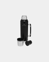 Borraccia termica acciaio inox 1000ml da personalizzare - Nero opaco