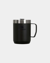 Tazza da campeggio acciaio riciclato 236ml da personalizzare - Nero