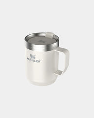 Tazza da campeggio acciaio riciclato 236ml da personalizzare - Panna
