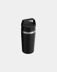 Tazza da viaggio acciaio inox 350ml da personalizzare - Nero