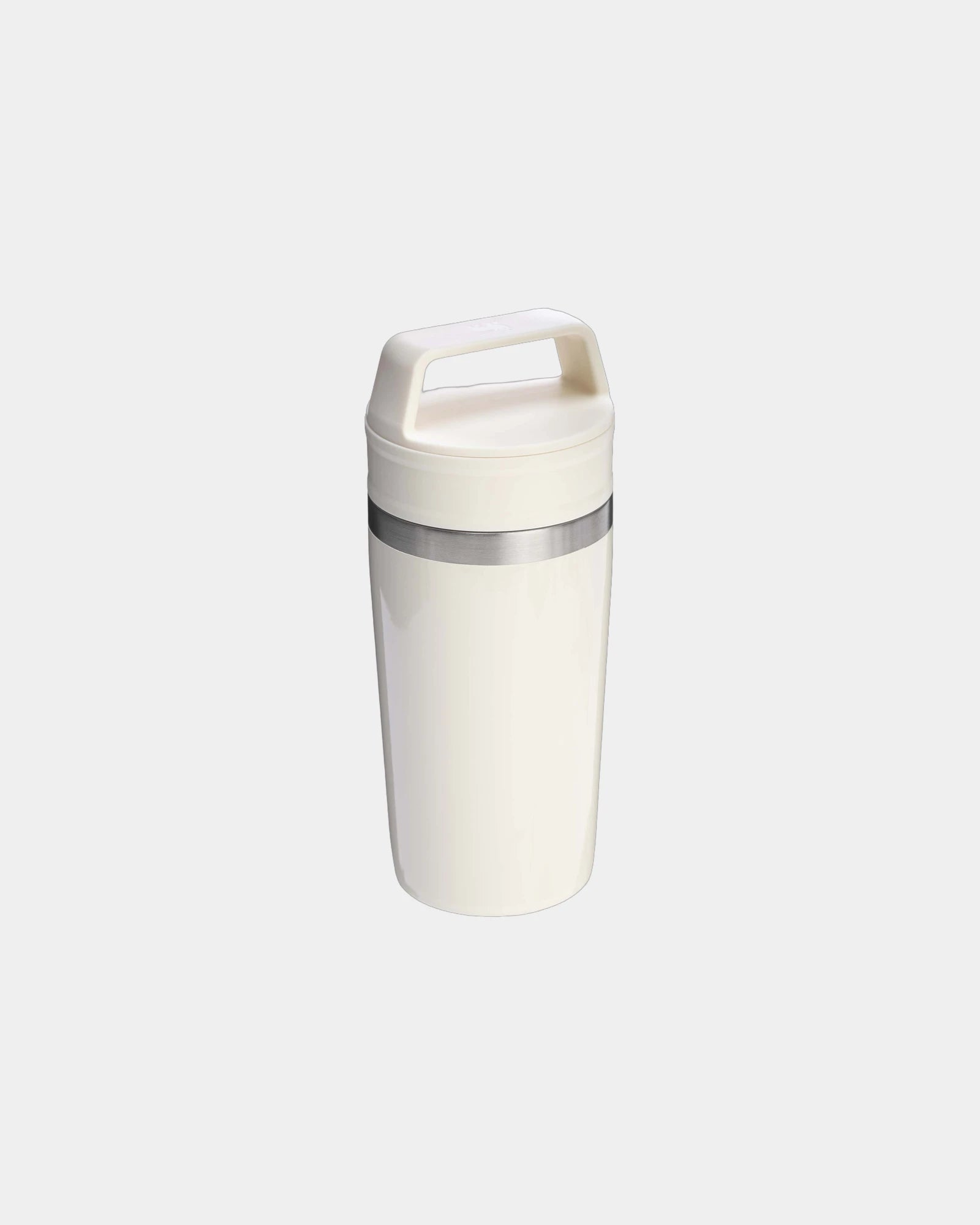 Tazza da viaggio acciaio inox 350ml da personalizzare - Panna