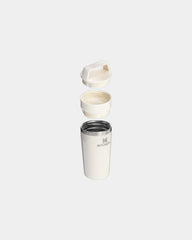 Tazza da viaggio acciaio inox 350ml da personalizzare - 2