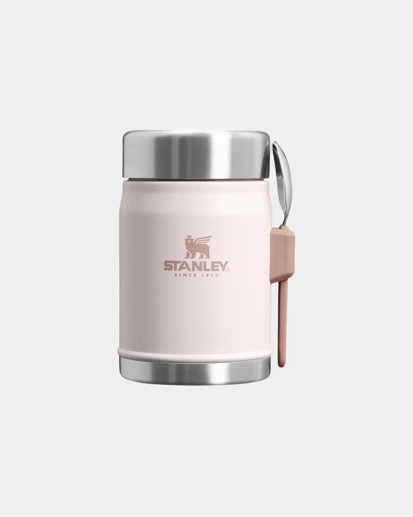 Porta pranzo acciaio riciclato 400ml da personalizzare - Rosa chiaro