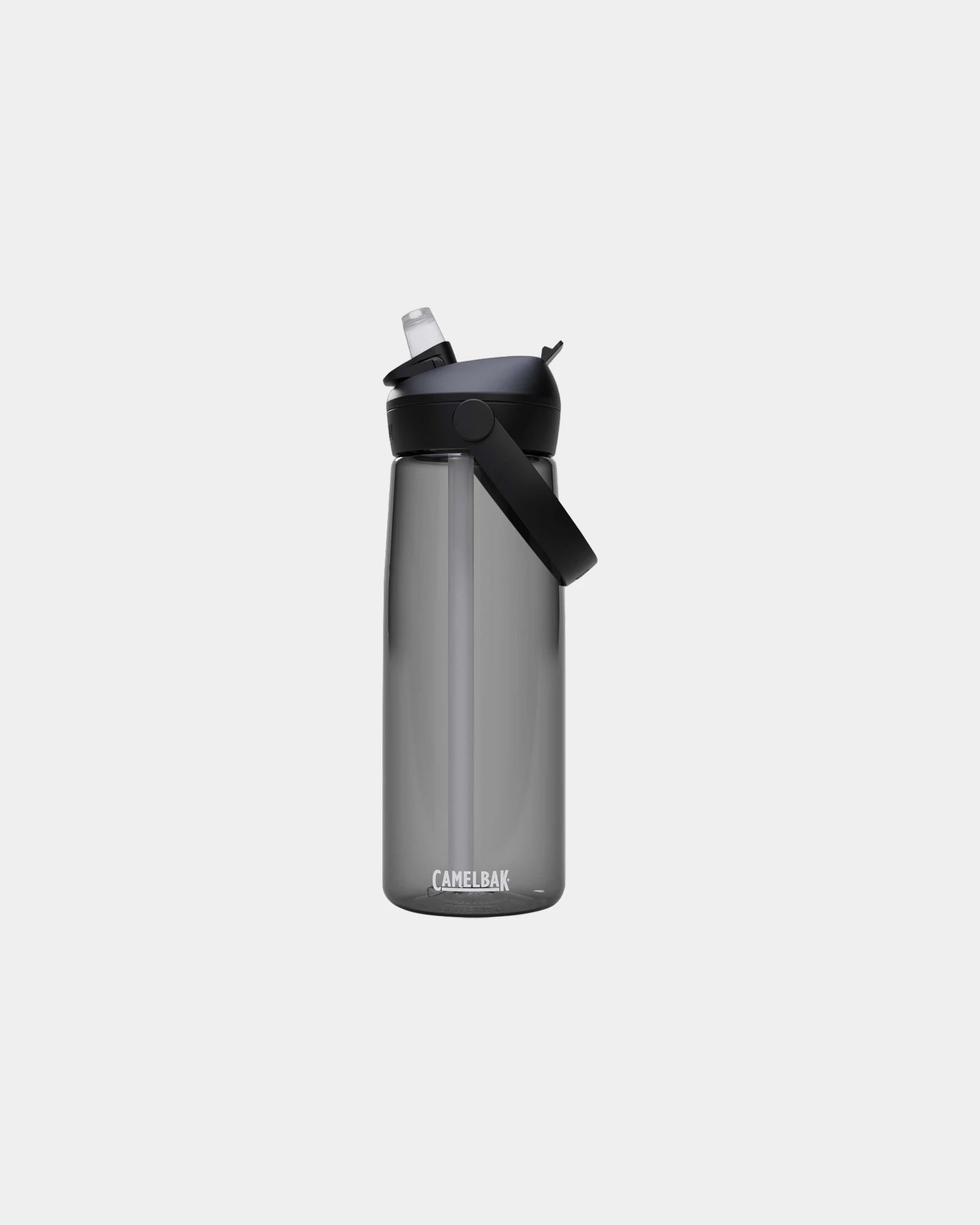 Borraccia riciclata Tritan 750ml con cannuccia da personalizzare - Antracite