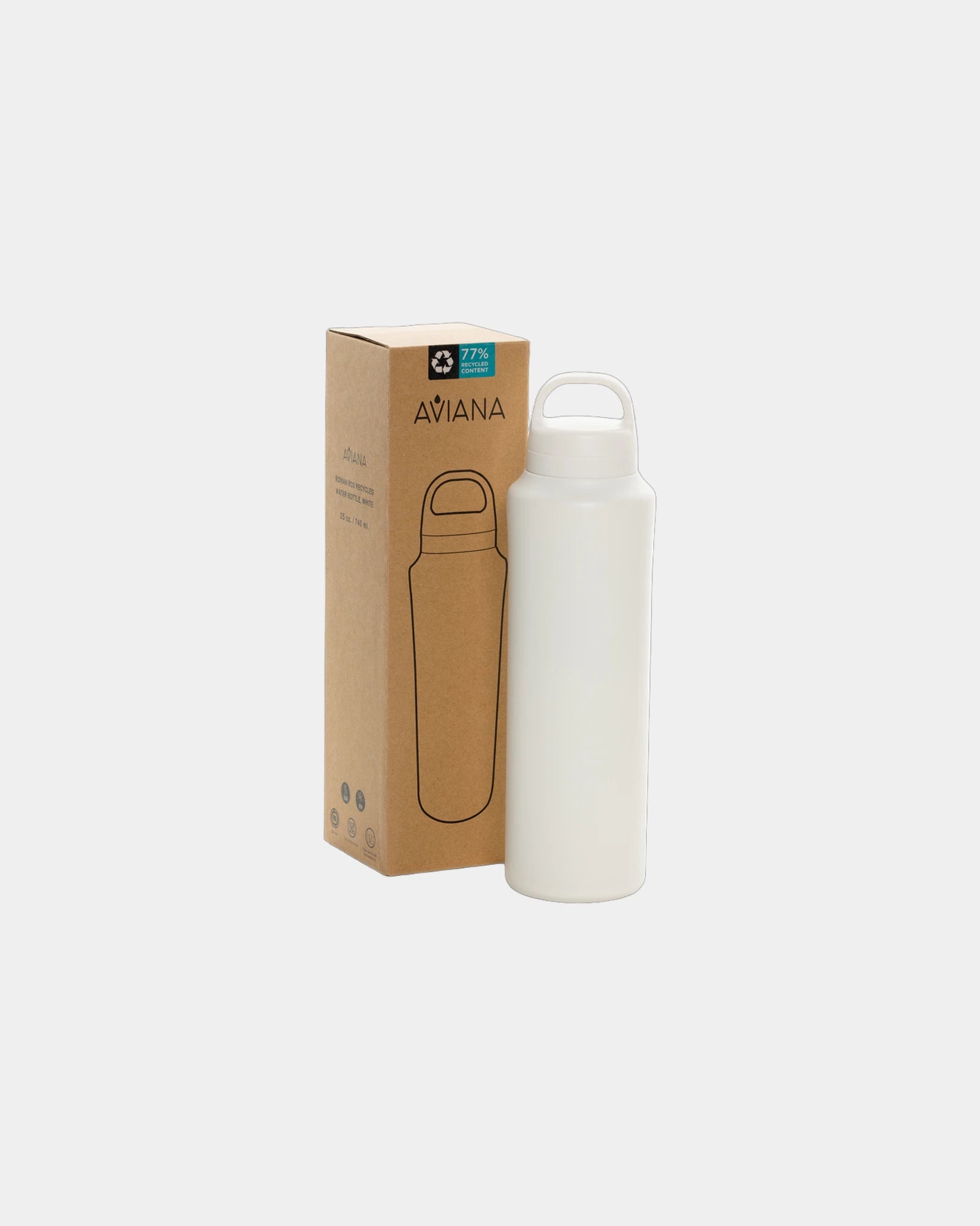 Borraccia termica acciaio riciclato 740ml da personalizzare - 8