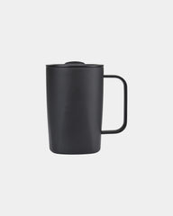 Mug acciaio riciclato isolato 450ml da personalizzare - Nero