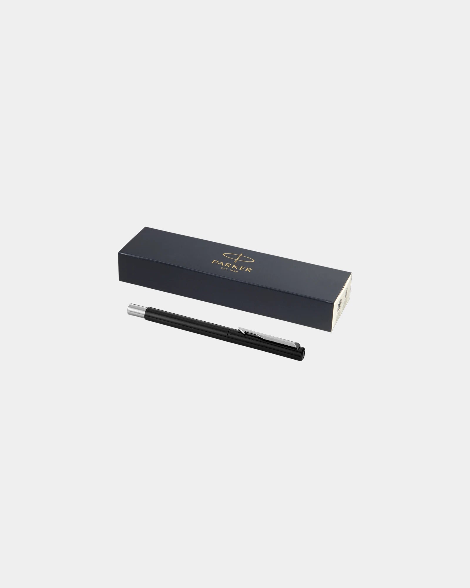 Penna roller Parker Vector acciaio da personalizzare - Nero