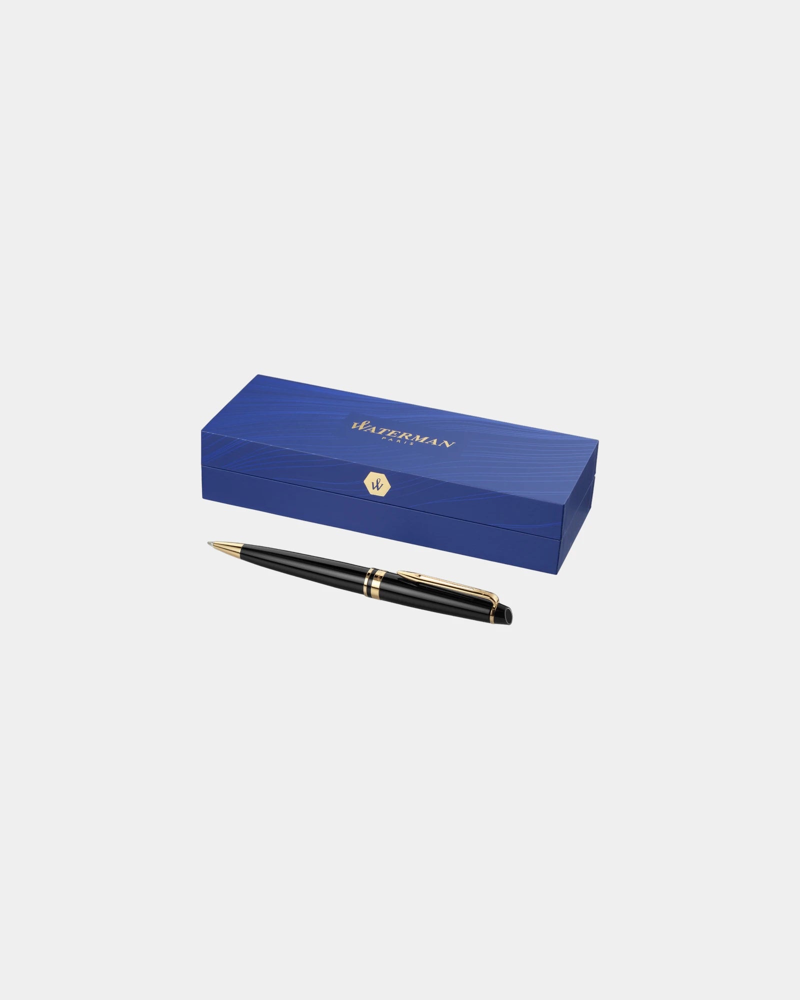 Penna a sfera Waterman Expert metallo da personalizzare - Nero