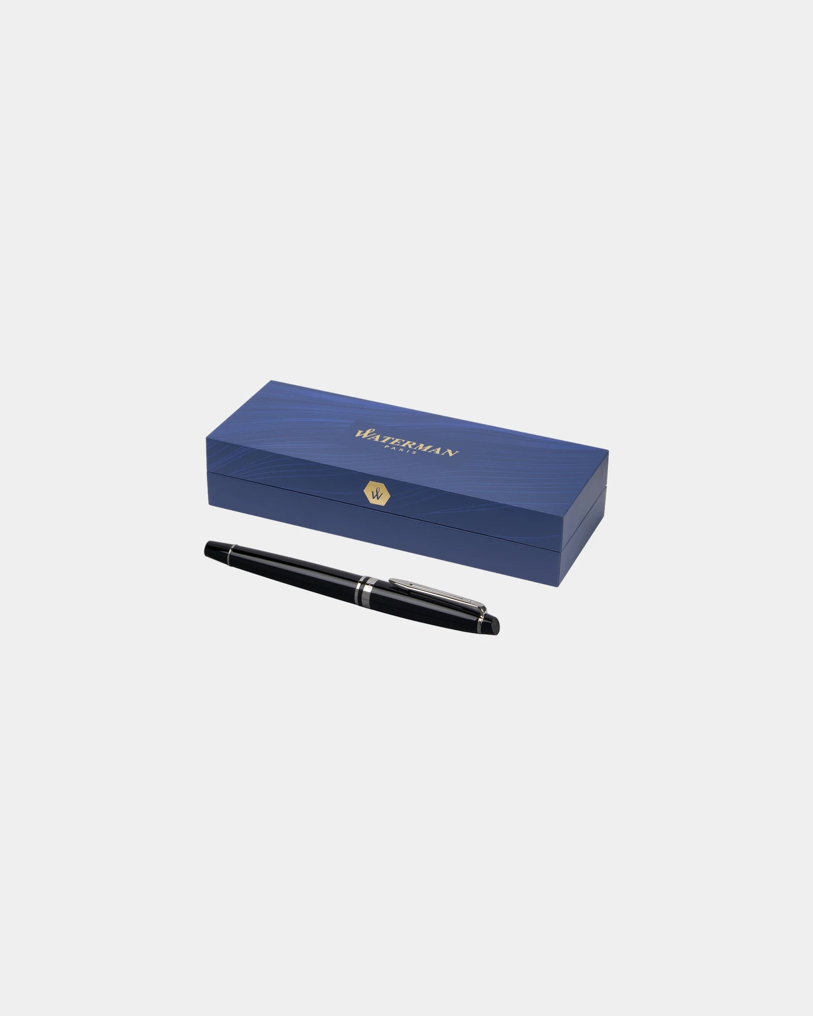 Penna roller ottone Waterman Expert da personalizzare - Nero