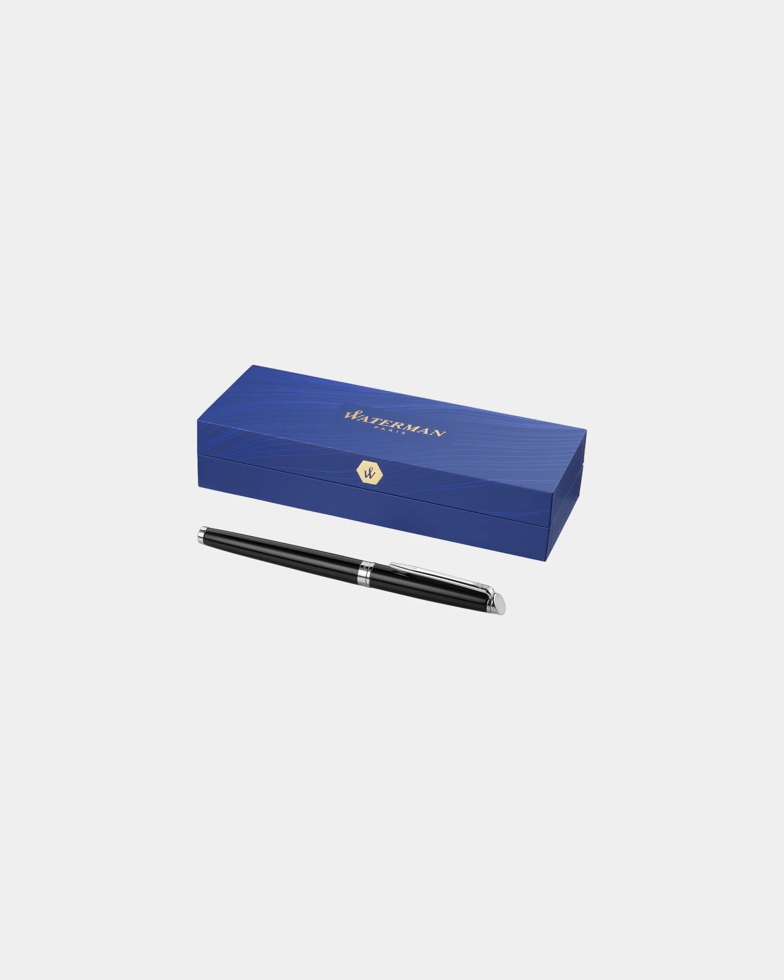 Roller Waterman Hémisphère ottone da personalizzare - Nero