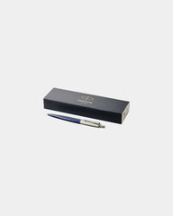 Penna a sfera acciaio Parker Jotter da personalizzare - Blu marino