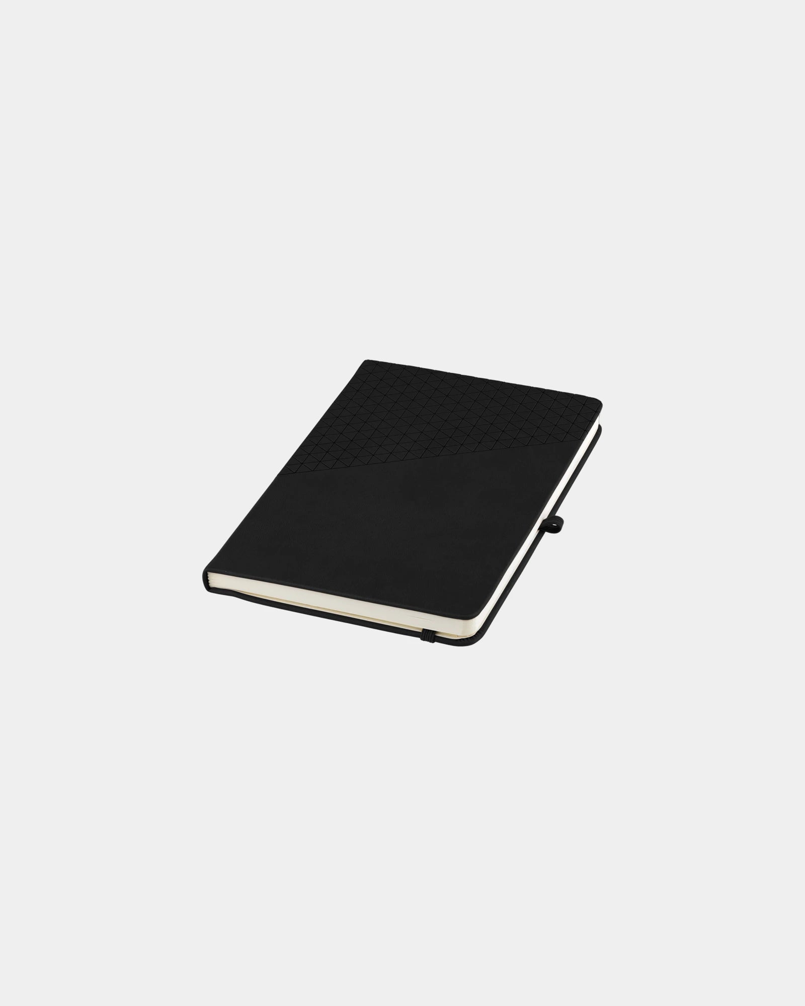 Taccuino A5 design geometrico da personalizzare - Nero