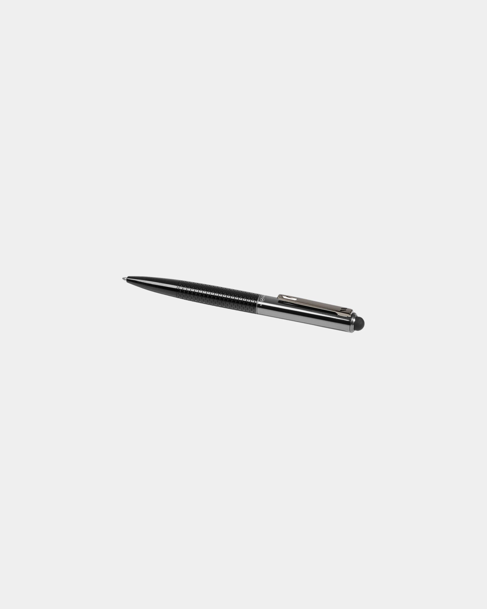 Penna a sfera stylus metallo nero da personalizzare - 2