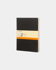 Taccuino Moleskine XL a righe da personalizzare - Nero