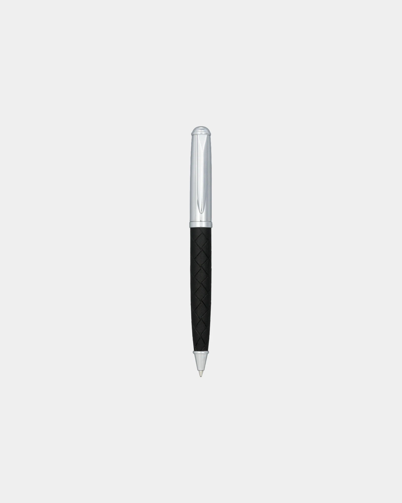 Penna a sfera metallo dettagli pelle da personalizzare - 1