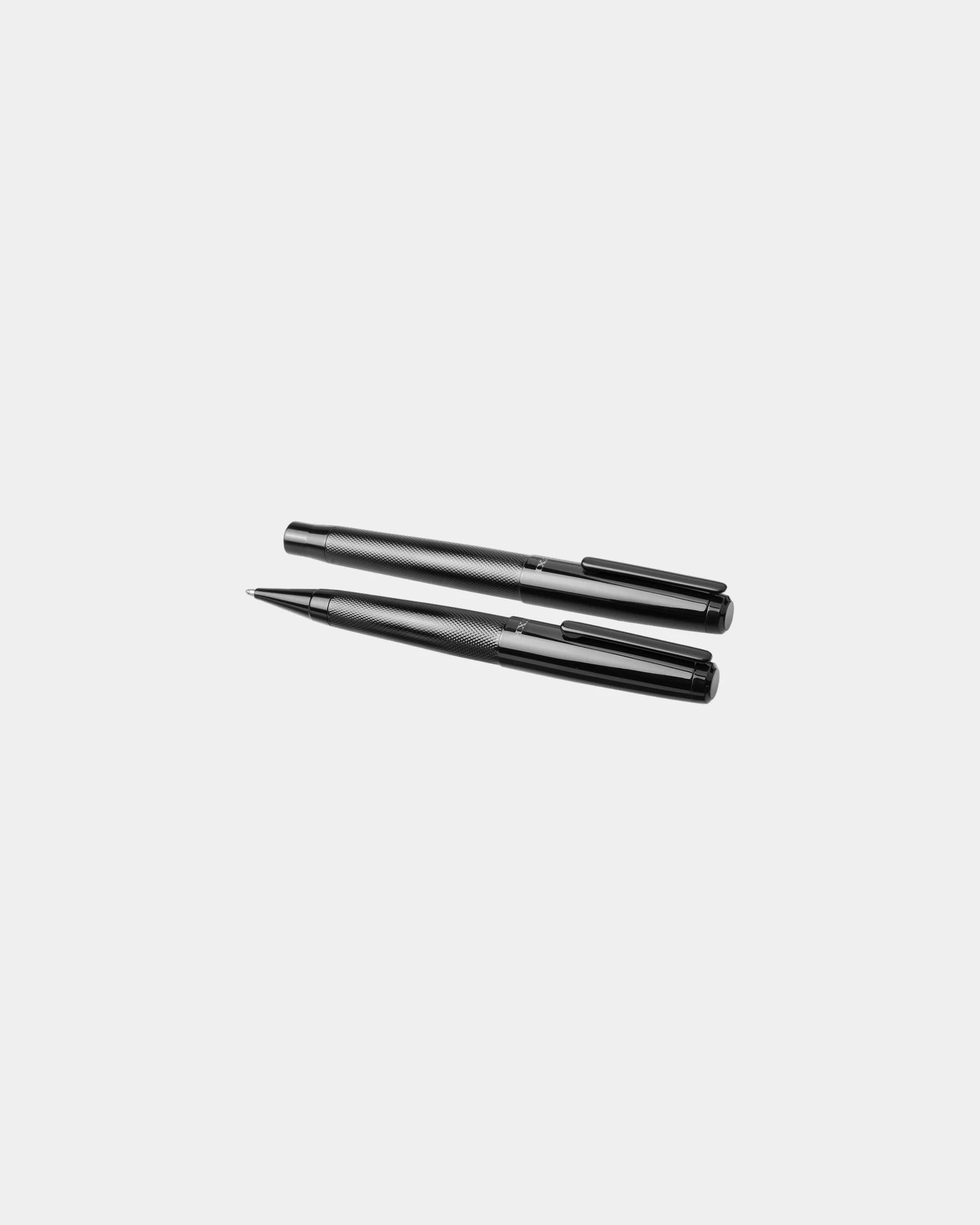 Set penna sfera e roller Gloss metallo da personalizzare - 2