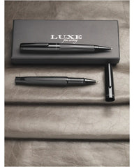 Set penna sfera e roller Gloss metallo da personalizzare - 4