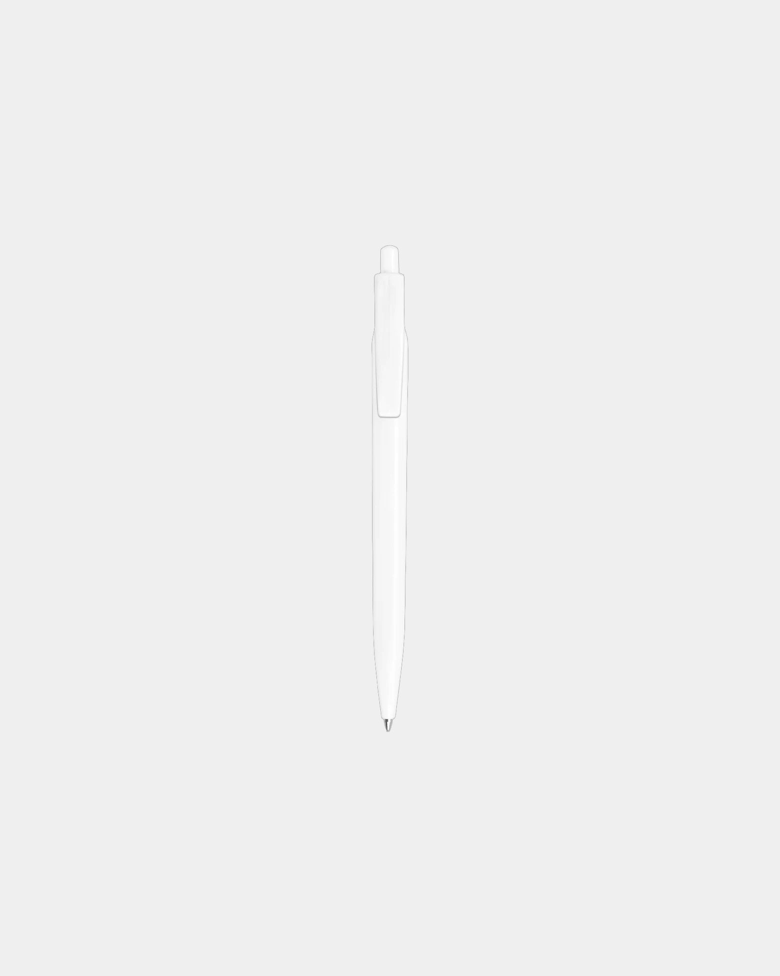 Penna a sfera PET riciclato Alessio da personalizzare - Bianco