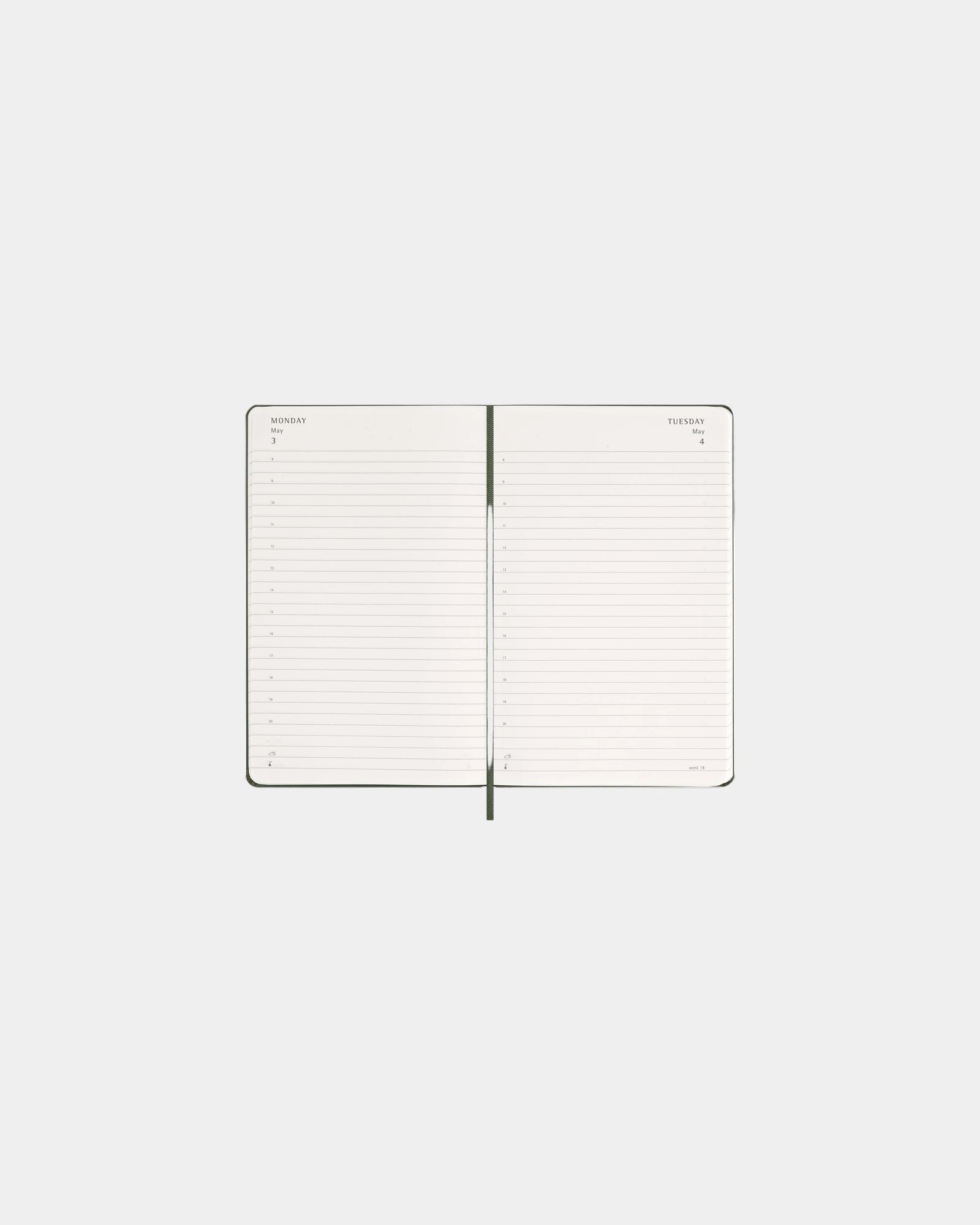 Agenda giornaliero Moleskine 12 mesi da personalizzare - 11