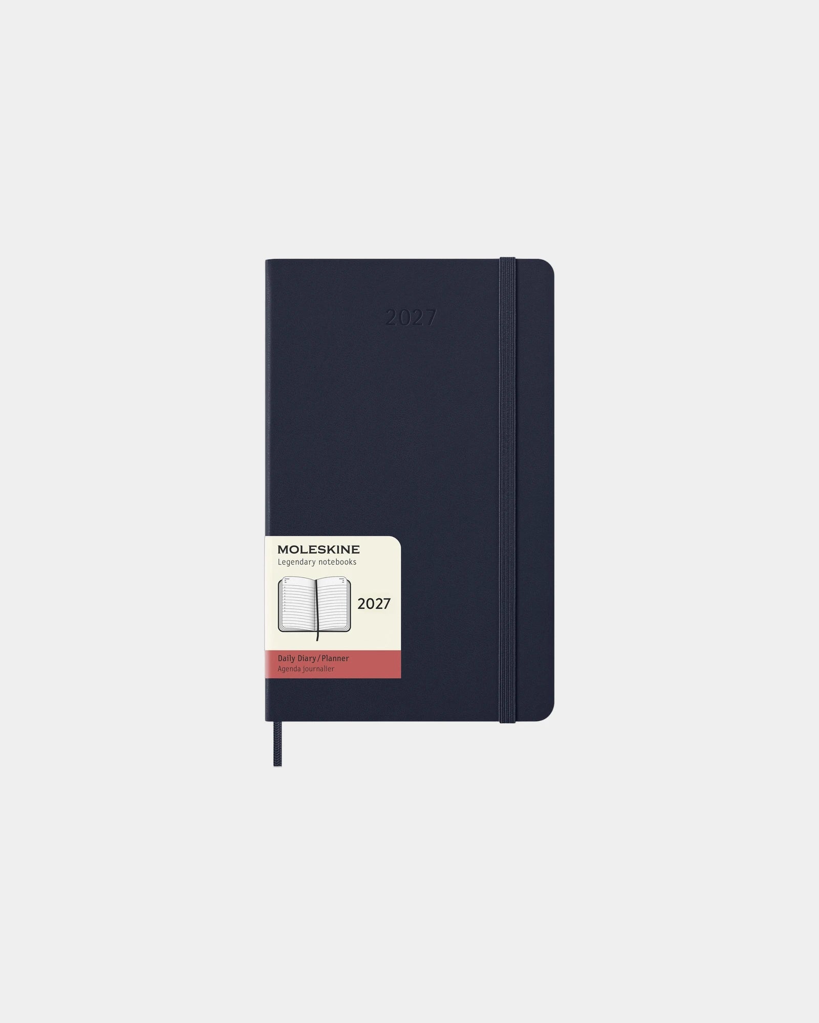 Agenda giornaliero Moleskine 12 mesi da personalizzare - Blu Zaffiro