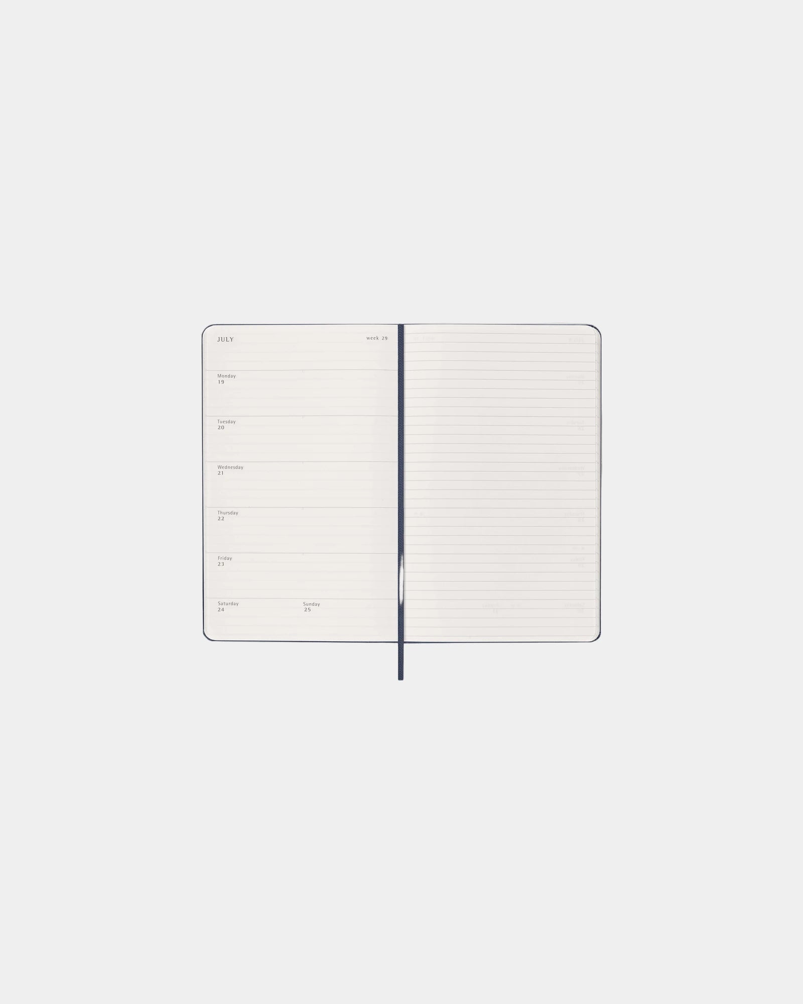 Agenda settimanale Moleskine 12 mesi da personalizzare - 7