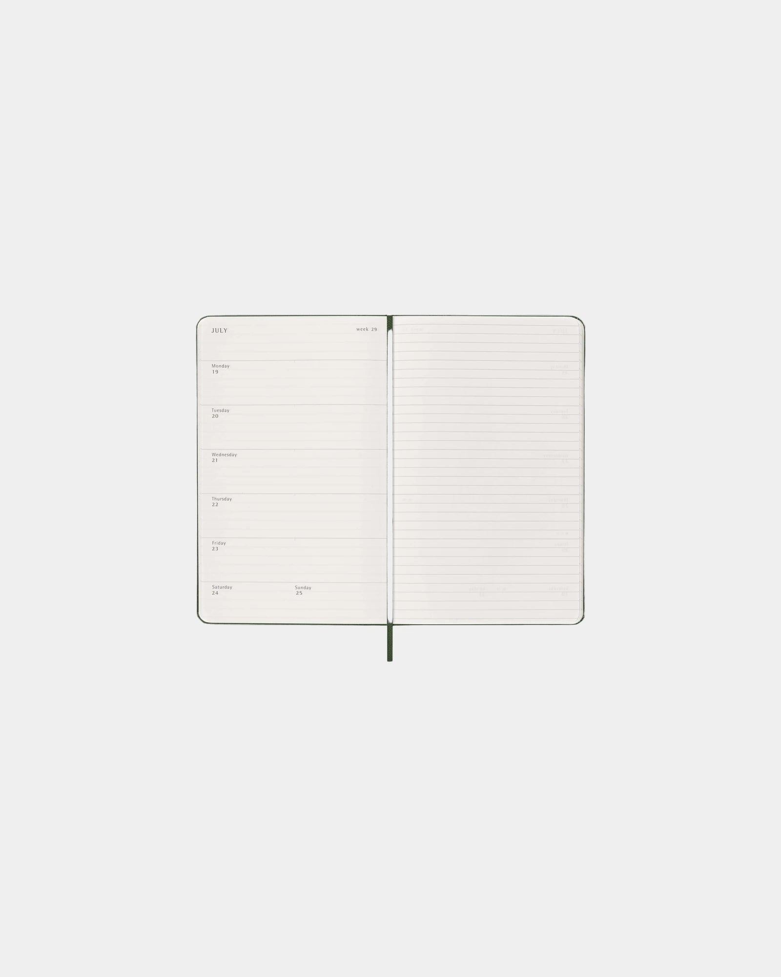 Agenda settimanale Moleskine 12 mesi da personalizzare - 11