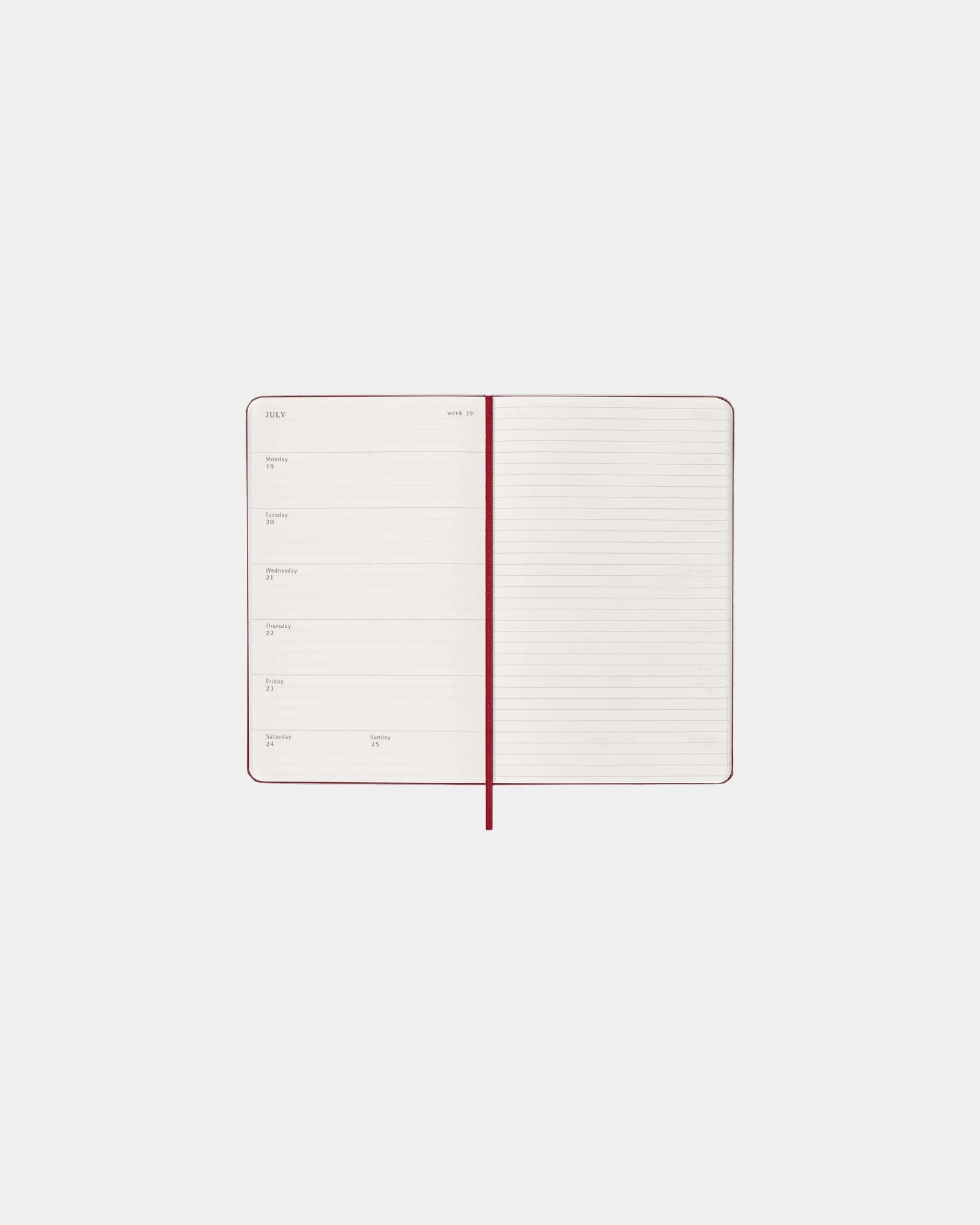 Agenda settimanale Moleskine 12 mesi da personalizzare - 3
