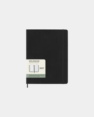 Agenda XL 12 mesi Moleskine da personalizzare - Nero