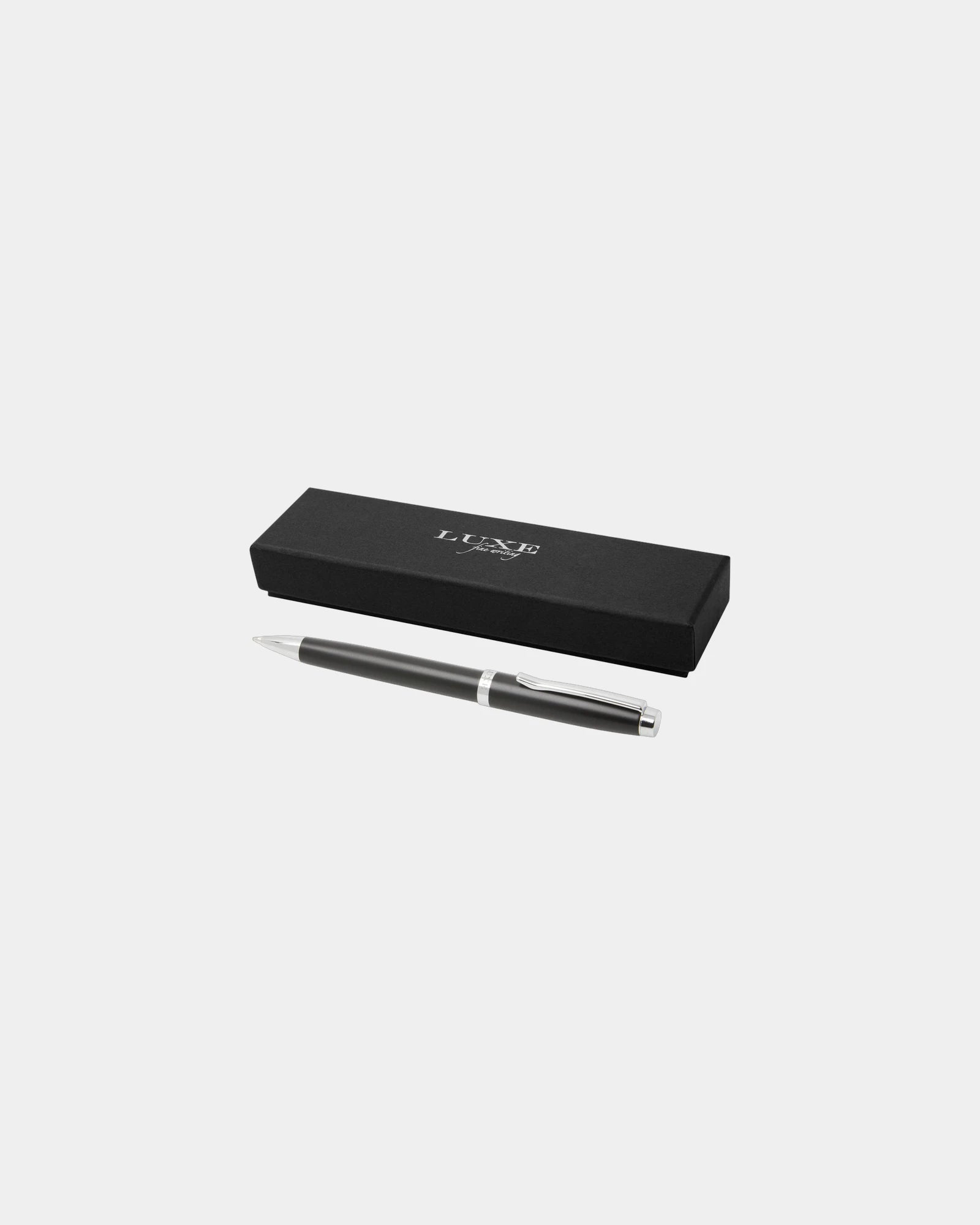 Penna a sfera ottone corpo nero da personalizzare - Nero opaco