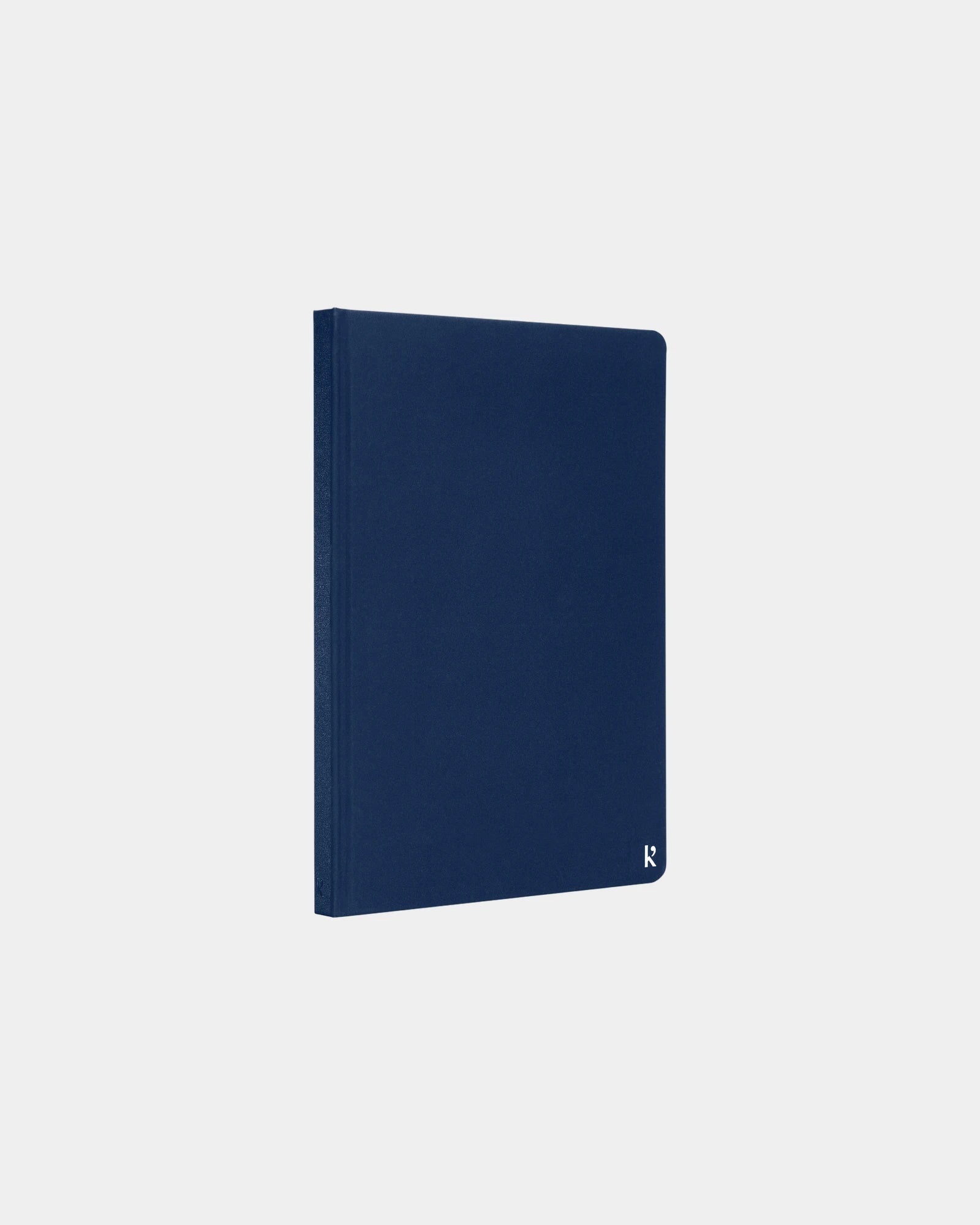 Taccuino copertina rigida A5 carta di pietra da personalizzare - Blu marino